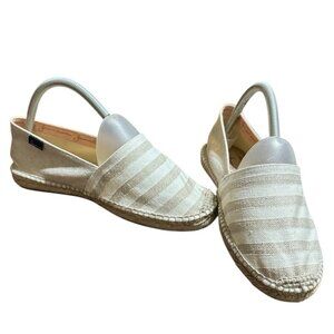 Gaimo Espadrilles Women Size 39 EU 8.5 US Striped Multicolor Sparkle